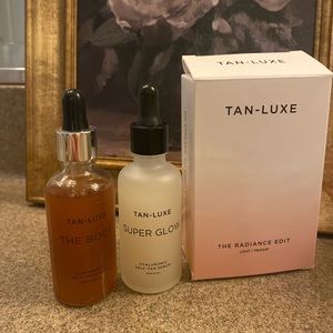 Tan luxe the radiance edit set light/medium